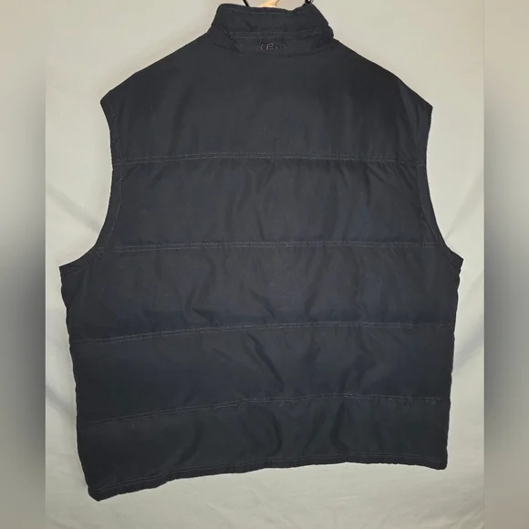 Eddie Bauer Dark Blue Quilted Vest - Picture 4 of 10